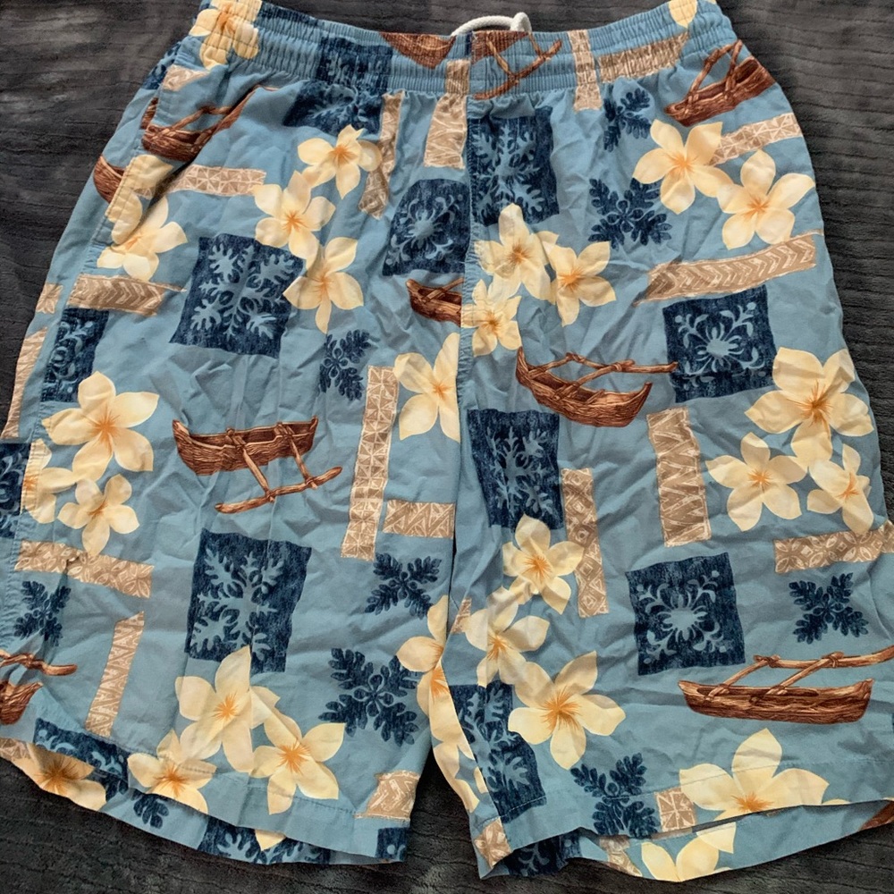 Hawaiian Drawstring shorts